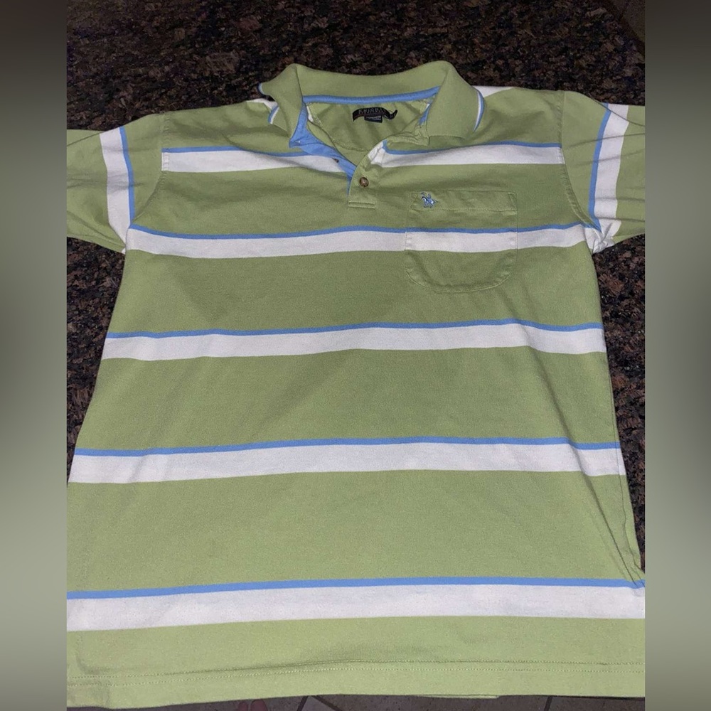 Knights sportswear Striped collared tshirt